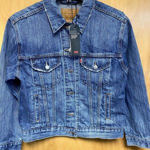 Levi's Women's Ex Boyfriend Trucker Denim Jean Jacket Size S